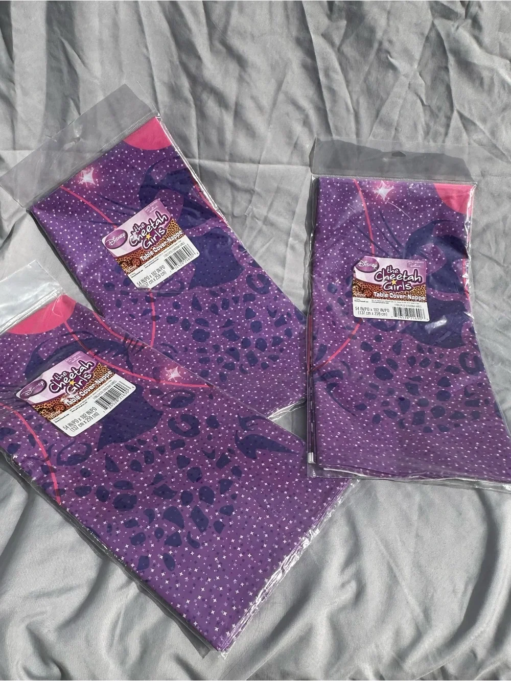 The Cheetah Girls Purple Graphic Party Table Covers